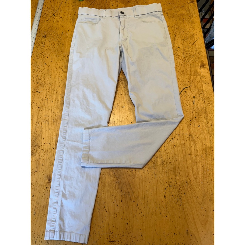 Greyson Montauk 32/30 Stone Khaki  5-Pocket Golf Trousers‎ Pants Mens